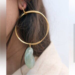 NWT Zara Oversized Resin Hoop Earrings ✨🔥🔥💖💖